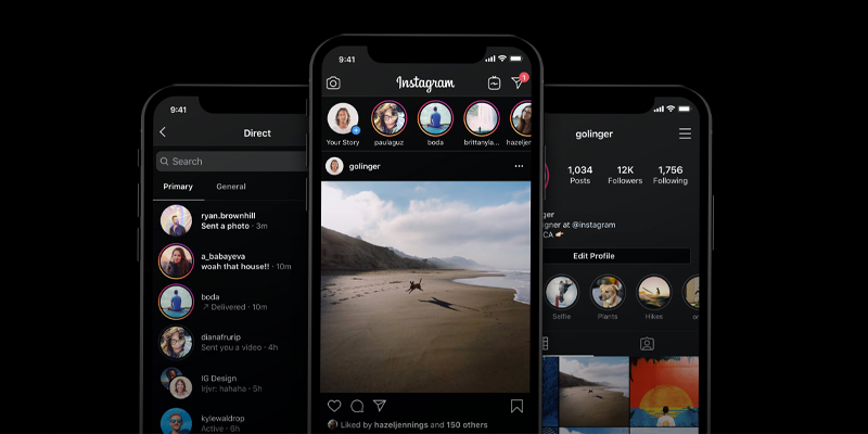 Cách sử dụng Instagram ở chế độ tối với hệ điều hành iOS và Android