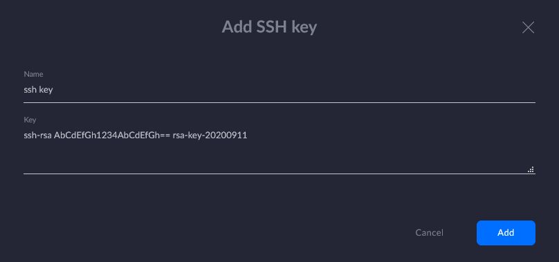 Cách thêm SSH key vào thiết bị UniFi